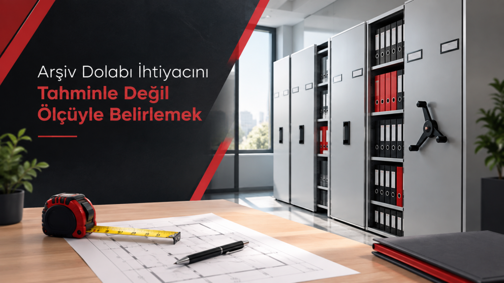 Arşiv Dolabı İhtiyacını Tahminle Değil Ölçüyle Belirlemek